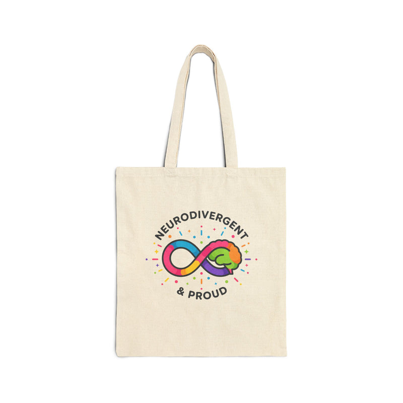 Neurodivergent & Proud Tote | Autism Acceptance, Autistic Pride