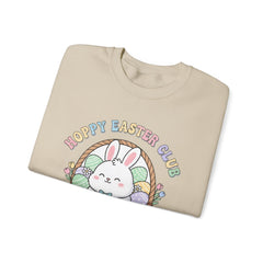 Happy Easter Club Bunny Sweatshirt | pastel spring, bunny aesthetic