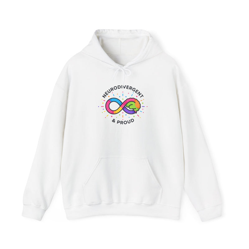 Neurodiversity Infinity Logo Hoodie | autistic pride, autism acceptance