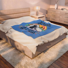 Easter: The Original Plot Twist Velveteen Blanket | Christian Easter humor