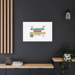 Classroom Chaos Coordinator Canvas | Teacher Appreciation, Teacher Gifts