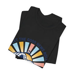 Let the Good News Roll Christian Easter Shirt | He Is Risen, Faith-Based Humor