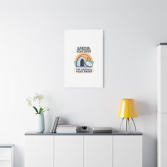 Easter: The Original Plot Twist Canvas | Christian Easter, He Is Risen