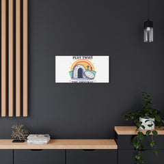 Easter: The Original Plot Twist Canvas | Christian Easter, He Is Risen