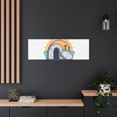 Easter: The Original Plot Twist Canvas | Christian Easter, He Is Risen