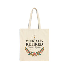 Officially Retired Tote, retirement gifts, personalized retirement gifts