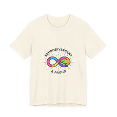 Neurodivergent & Proud Infinity Tee | Autism Acceptance, Autistic Pride
