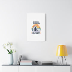 Easter: The Original Plot Twist Canvas | Christian Easter, He Is Risen