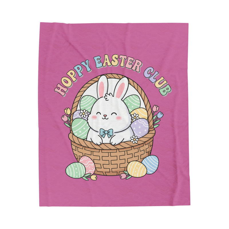 Hoppy Easter Club Bunny Blanket | pastel spring, cottagecore