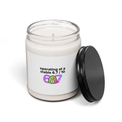 operating at a stable 6.7 / 10 Candle | absurdist meme, minimalist numeric humor