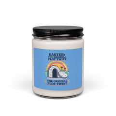 He Is Risen Rainbow Tomb Candle | Scented Soy Candle, Christian Easter Humor