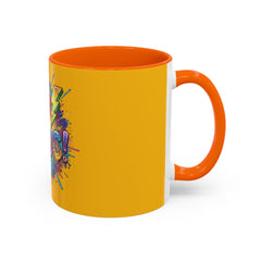 I Love Jesus Accent Coffee Mug - Colorful Gospel Graphic 11/15oz
