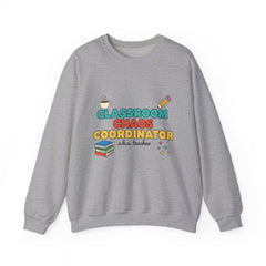 Classroom Chaos Coordinator Unisex Heavy Blend™ Crewneck Sweatshirt