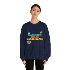 Classroom Chaos Coordinator Unisex Heavy Blend™ Crewneck Sweatshirt